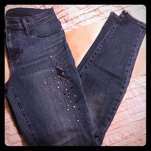 Detailed skinny jeans